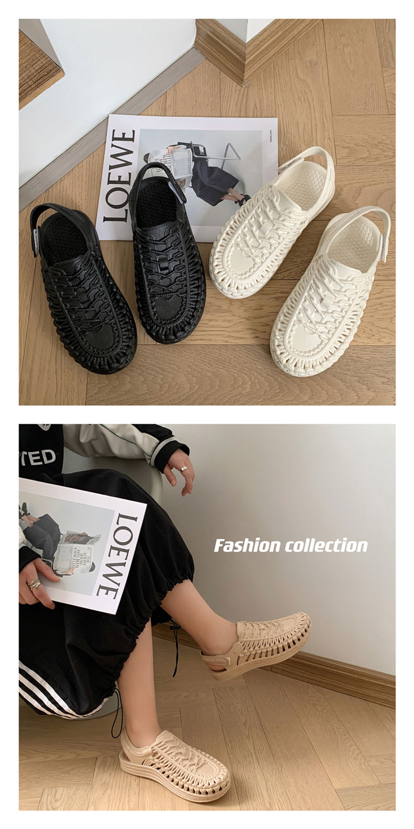 338 여름 여성 젤리 끈 아쿠아 단화 신발