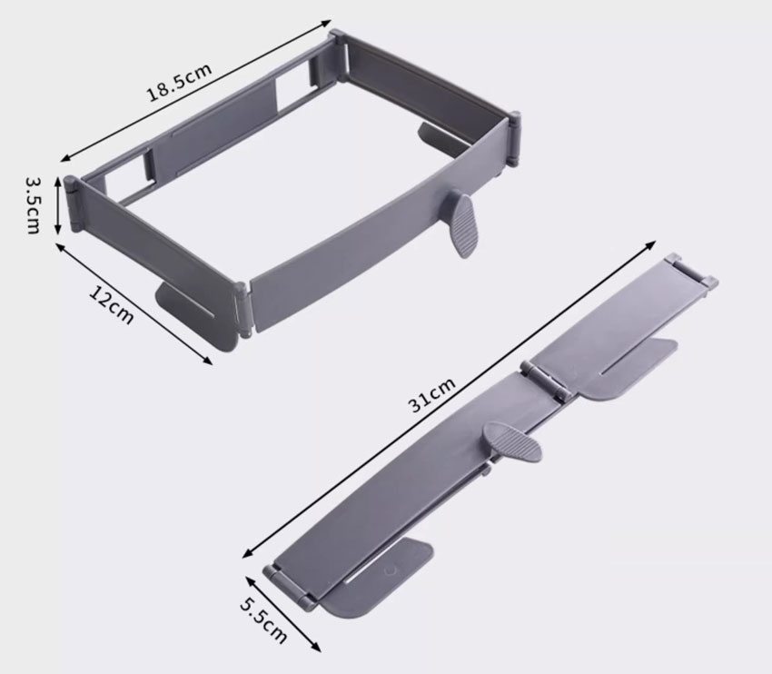 013 다용도 벽걸이 주방 화장실 사무실 접이식 쓰레기 봉투 홀더