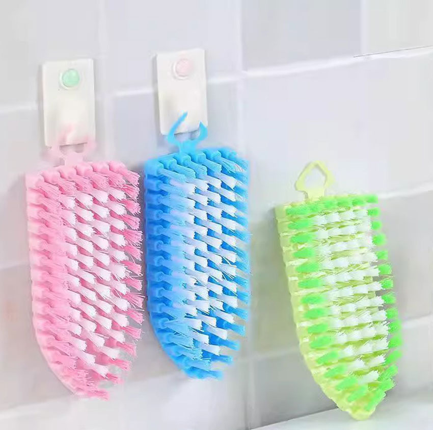 018 굴곡형 곡선형 청소 세척 브러쉬 솔